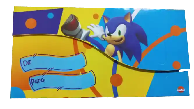 Lluvia De Sobres De Feliz Cumpleaños Sonic