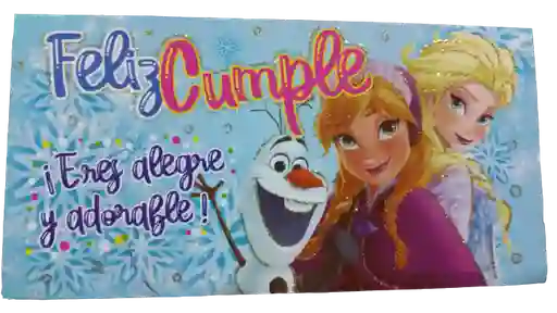 Lluvia De Sobres De Feliz Cumpleaños Frozen