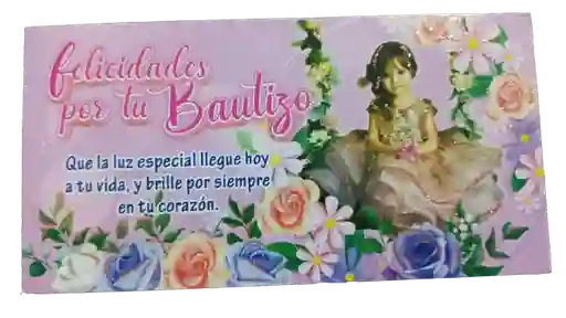 Lluvia De Sobres De Bautizo