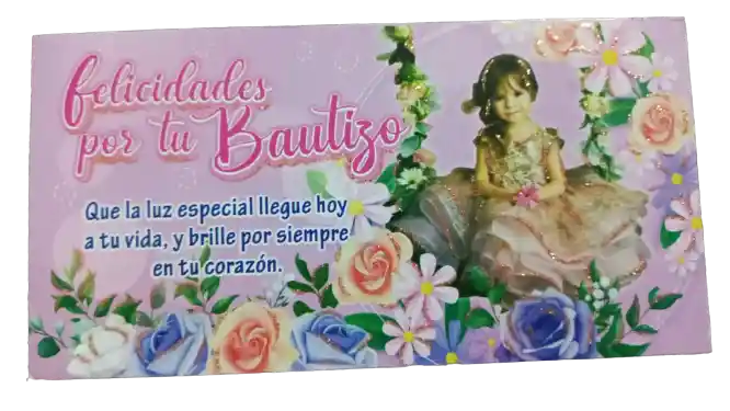 Lluvia De Sobres De Bautizo