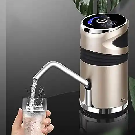 Dispensador Automático De Agua Para Botellón Metalizado