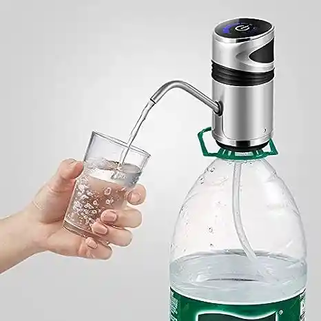 Dispensador Automático De Agua Para Botellón Metalizado