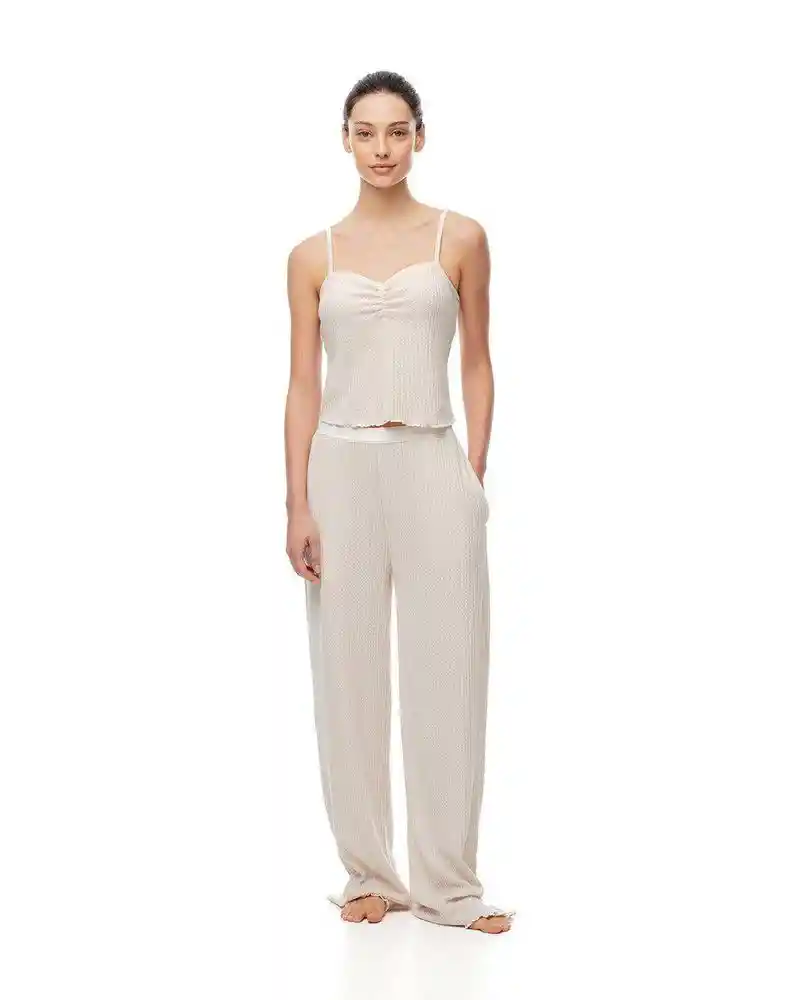 Pantalon Largo Tiro Medio M-arena