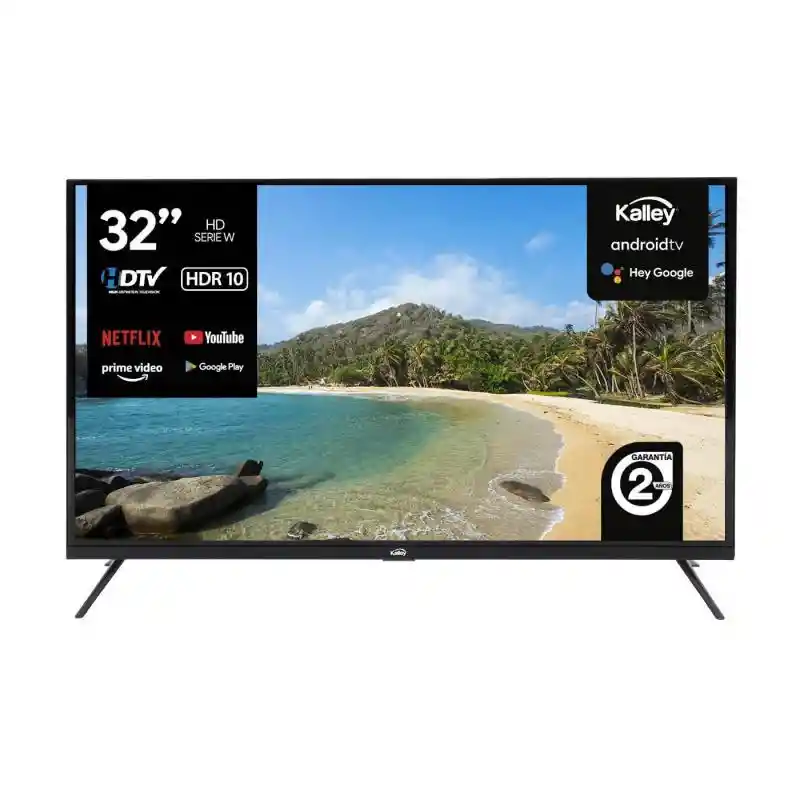 Televisor 32" Kalley Atv32hdw Smart Tv Hd Led Android