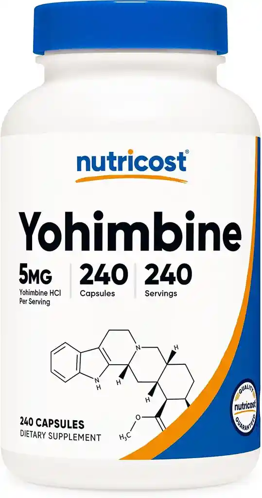 Nutricost Yohimbine 5mg 240 Tabletas