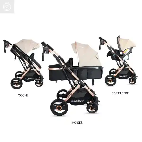 Coche Travel System Gold Lx Beige