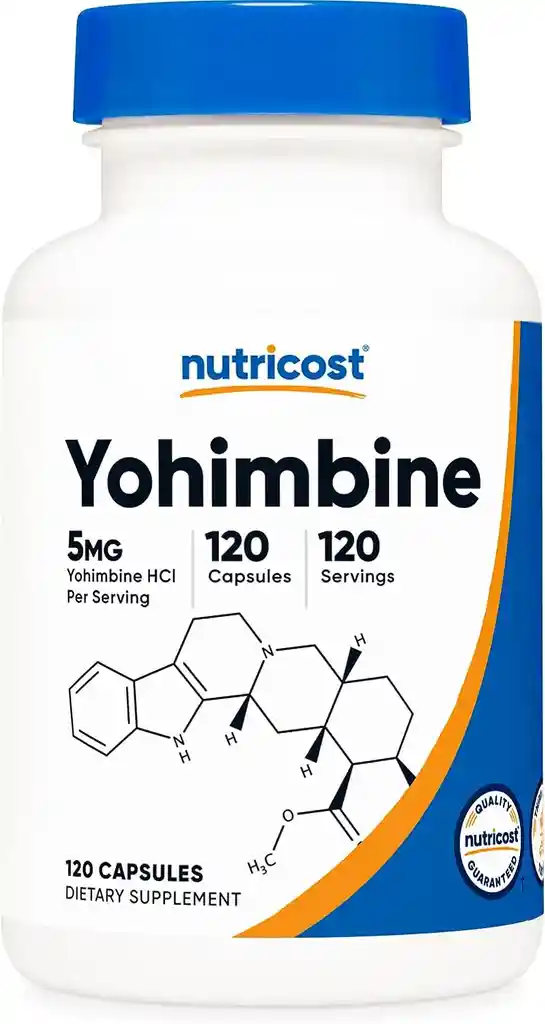 Nutricost Yohimbine 5mg 120 Tabletas