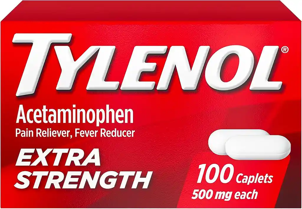 Tylenol Acetaminofen 500 Mg 100 Capsulas