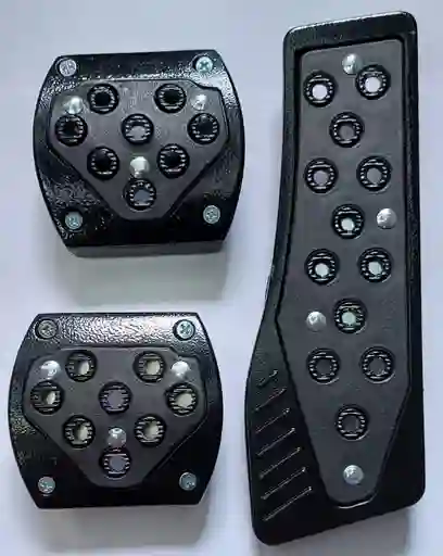 Pedales Antideslizantes Metálicos Lujo Tuning Carro Camion