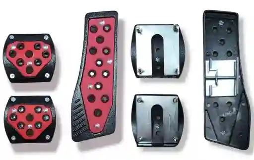 Pedales Antideslizantes Metálicos Lujo Tuning Carro Camion