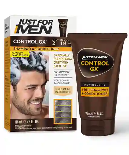 Just For Men Gx Champu Y Acondicionador 118 Ml