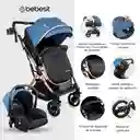 Coche Travel System Gold Lx Blue