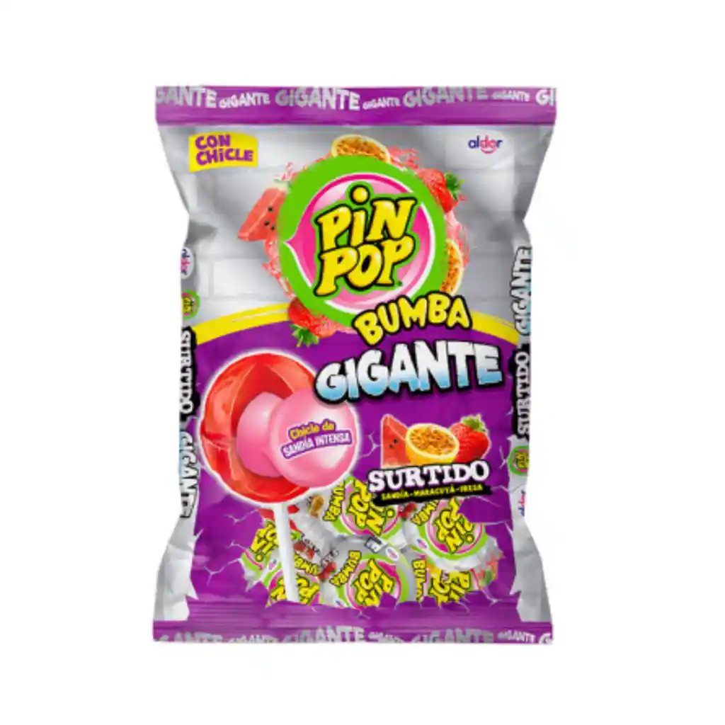 Pinpop Gigante X24unidades Surtido