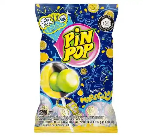 Pinpop Gigante X24unidades Maracuya