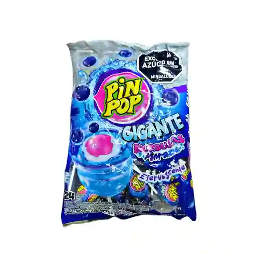 Pinpop Gigante X24unidades Burbujas Moraazul