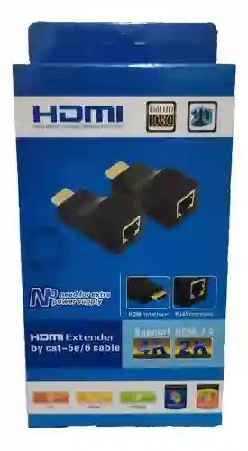 Extender Hdmi - Rj45 Hasta 30 Mts