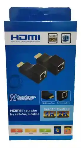 Extender Hdmi - Rj45 Hasta 30 Mts