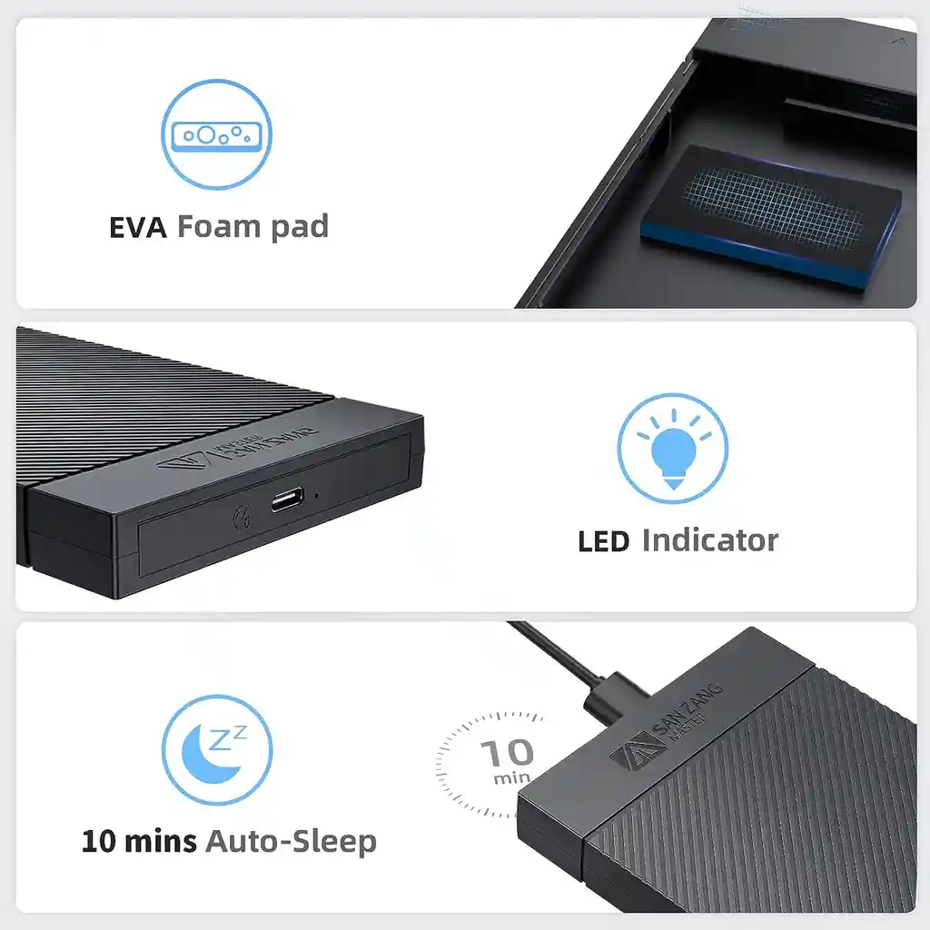 Carcasa Caja Disco Duro Externo Sata 2.5 A Usb 3.1 Tipo C