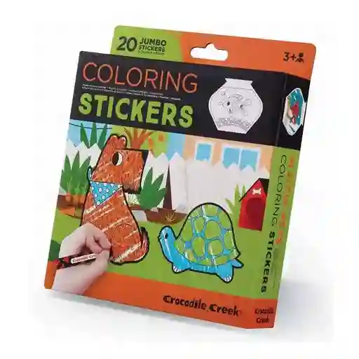 Coloring Stikerts /playful Pets Stikerts Para Colorear Mascotas Crocodile Creek