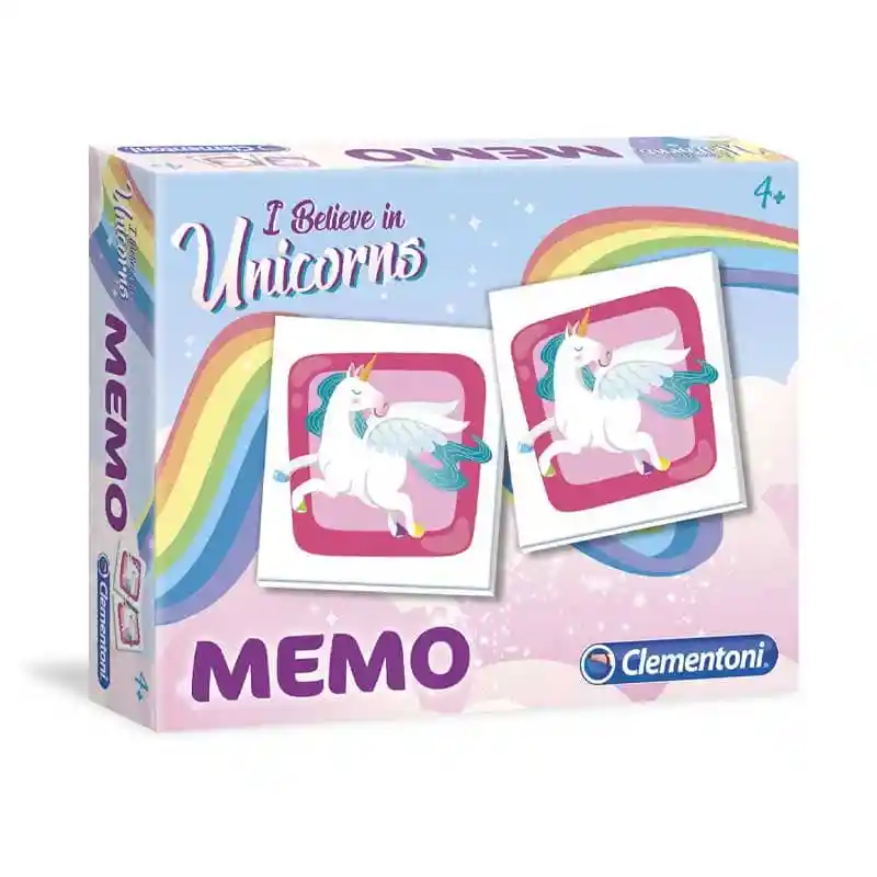 Juego De Memoria Yo Creo En Los Unicornios