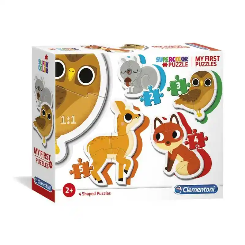 Mi Primer Rompecabezas Animales Del Bosque