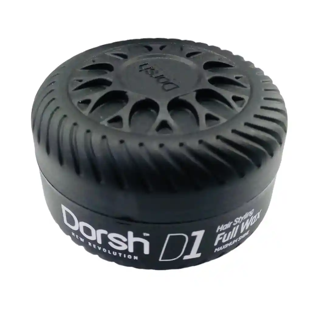 Dorsh New Revolution Negra D1 Cera Moldeadora Para Cabello Alto Brillo