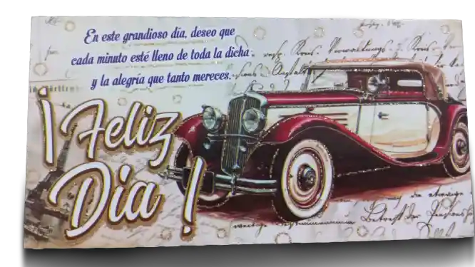 Lluvia De Sobres "feliz Dia"