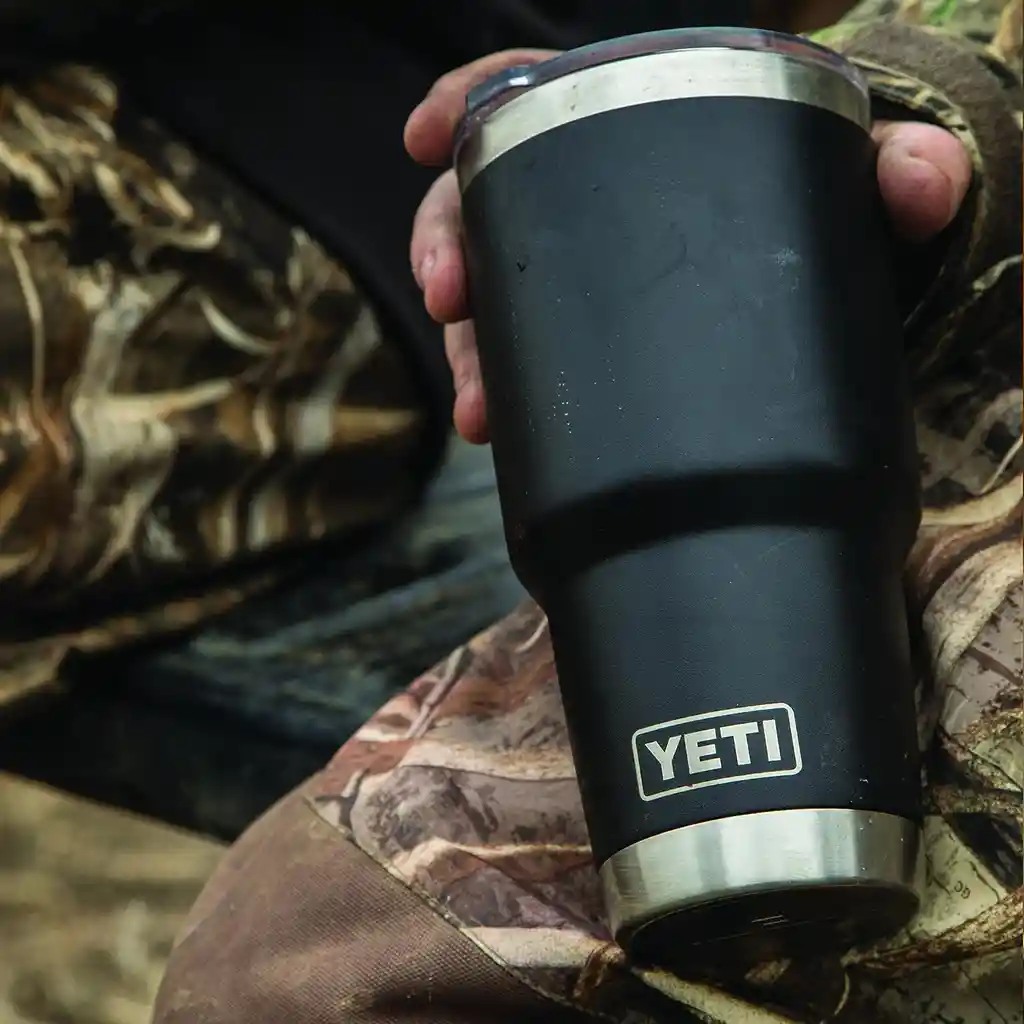 Vaso Yeti De 30 Onzas En Acero Inoxidable Y Tapa Magslider - Negro