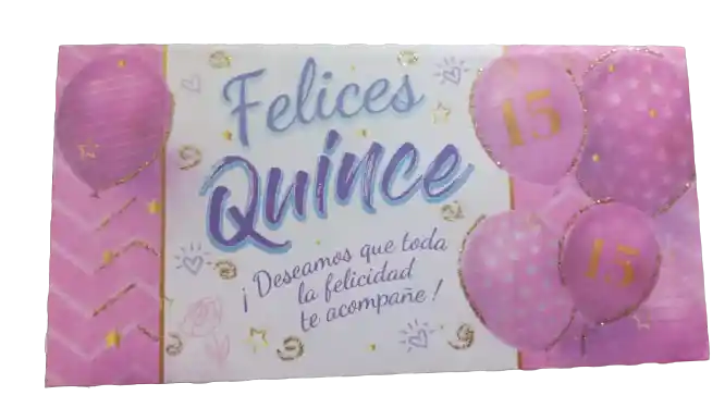 Lluvia De Sobres "quince Años"