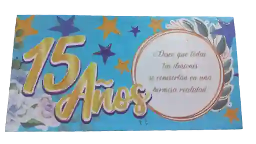 Lluvia De Sobres "quince Años"