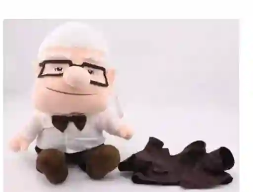 Muñeco Peluche Abuelito Carl Fredricksen Up 30cm Antialérgic