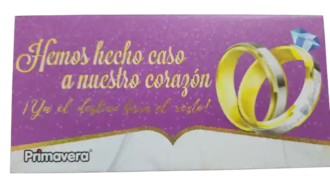Lluvia De Sobres "matrimonio"