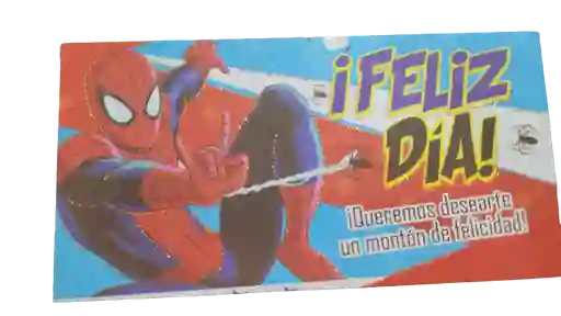 Lluvia De Sobres "feliz Dia Spiderman"