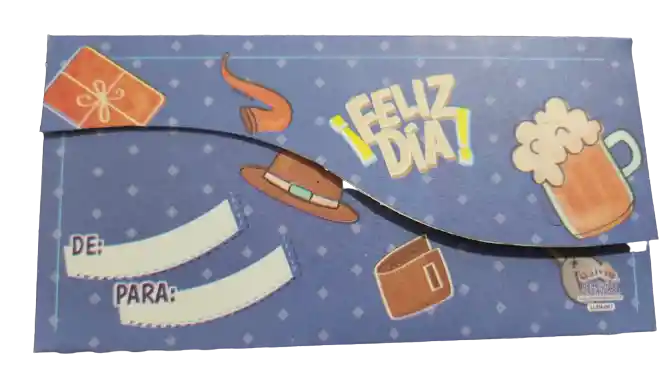 Lluvia De Sobres "feliz Dia"
