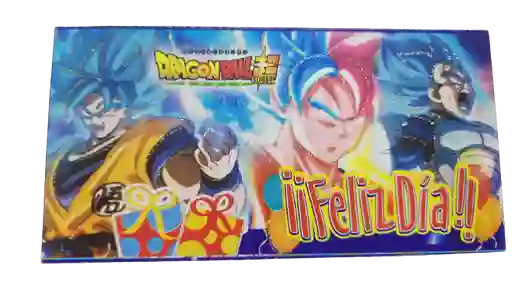 Lluvia De Sobres "feliz Dia Dragon Ball"