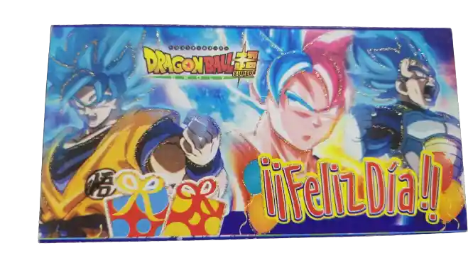 Lluvia De Sobres "feliz Dia Dragon Ball"