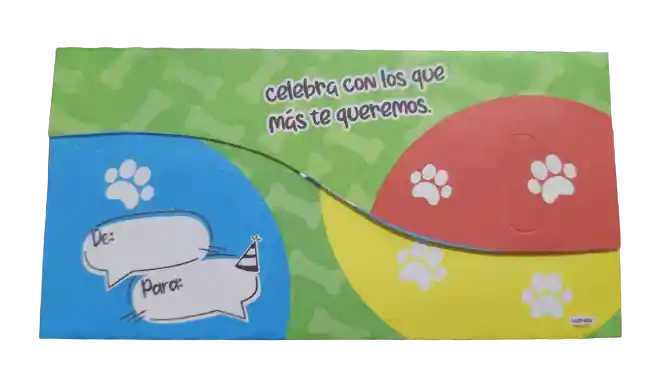 Lluvia De Sobres "feliz Cumpleaños Paw Patrol"