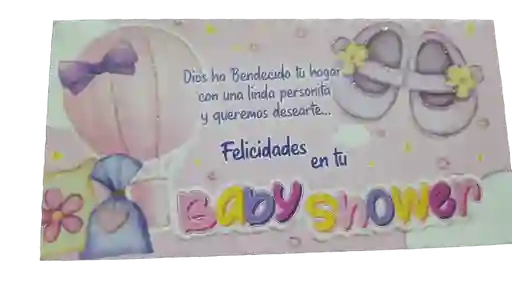 Lluvia De Sobres "baby Shower"