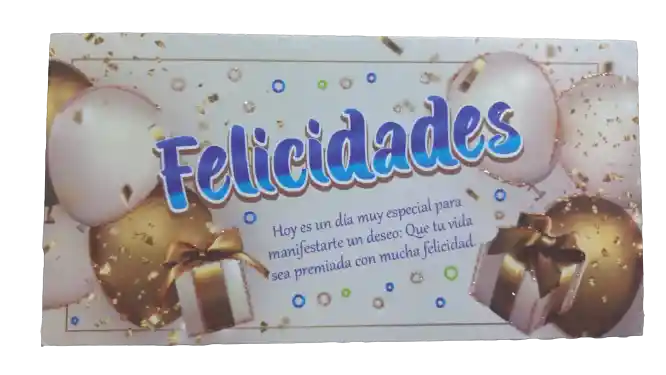 Lluvia De Sobres "felicidades"