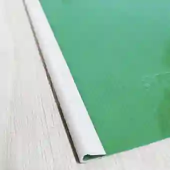Carpeta Plastica Con Bisel Verde, Tamaño Oficio