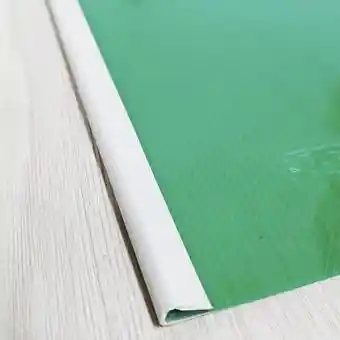 Carpeta Plastica Verde Con Bisel, Tamaño Carta