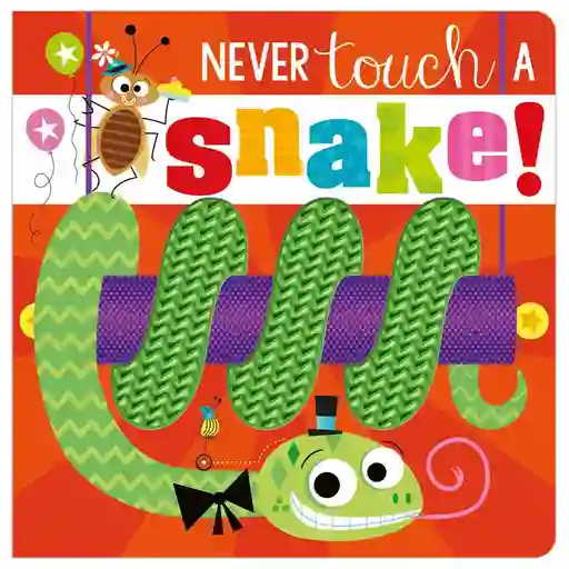 Libro Infantil Nunca Toques Una Serpiente Sensorial Bebes