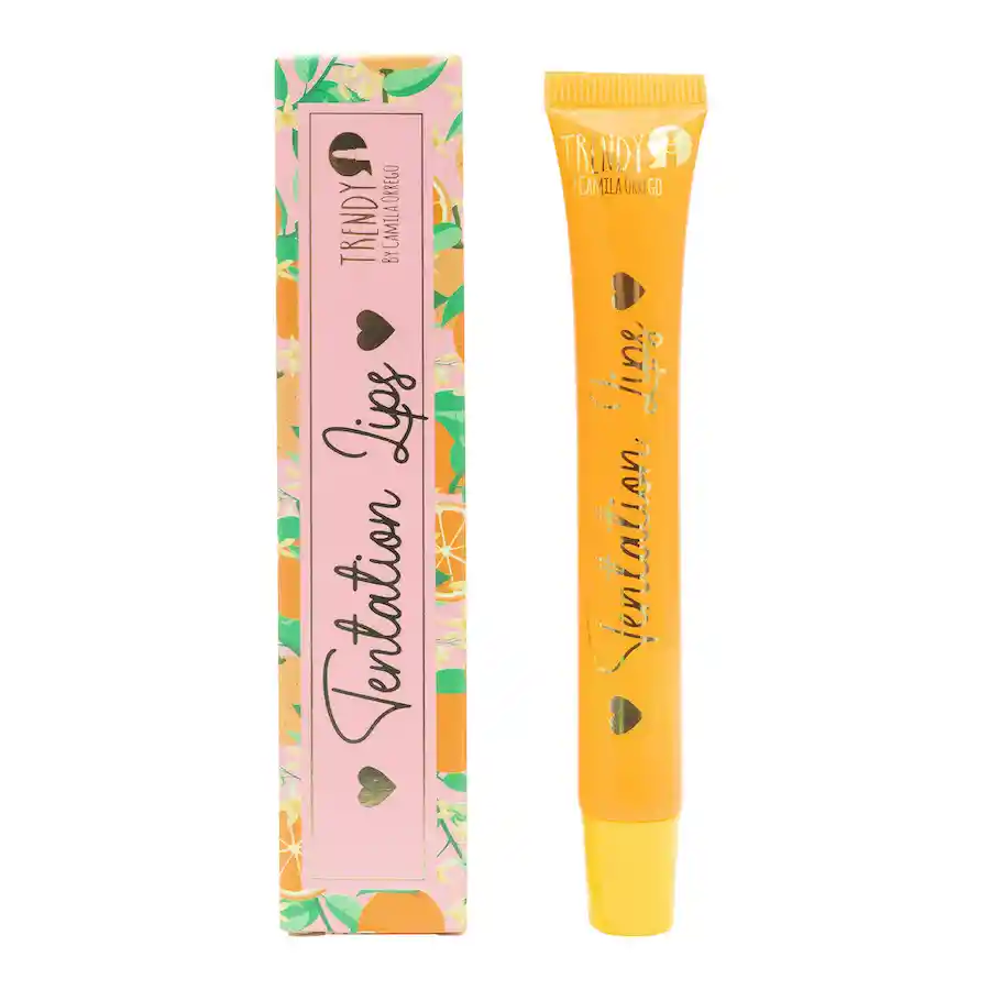   TRENDY  Brillo Tentation Lips Naranja 