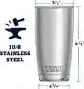 Vaso Yeti De 20 Onzas En Acero Inoxidable Y Tapa Magslider - Rodado