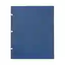 Carpeta Catologo De 3 Tornillos, Tamaño Carta Azul