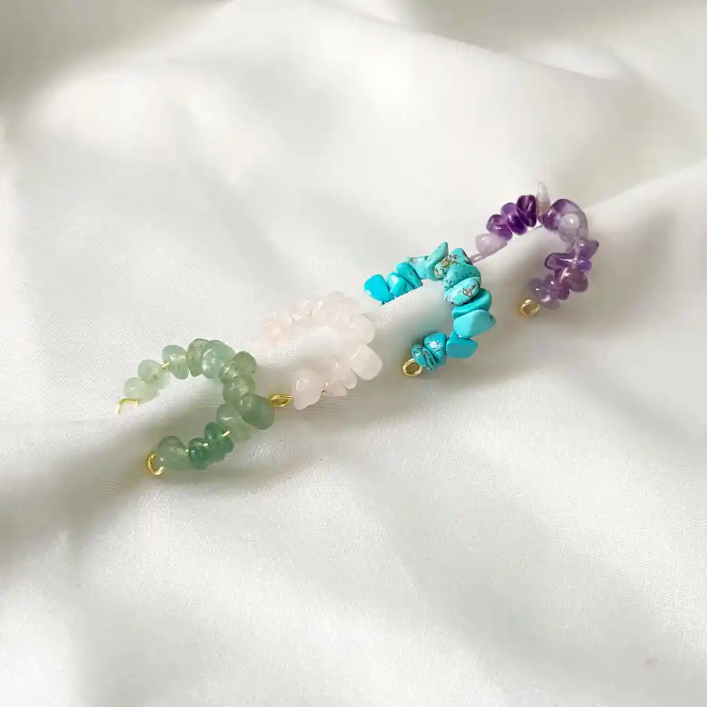 Earcuff Cuarzo Jade