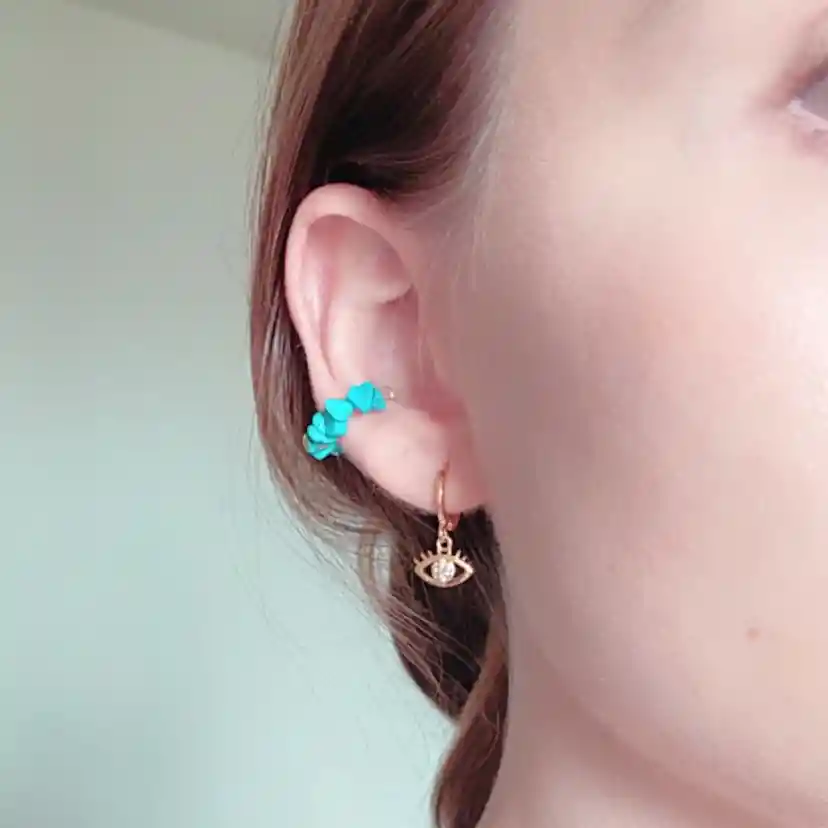 Earcuff Turquesa