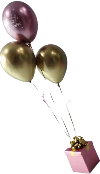 Bouquet De Globos Express- Base Madera Edad