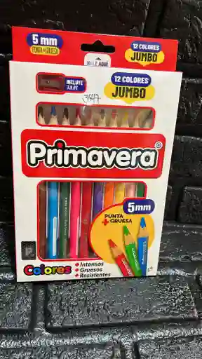 Colores Primavera Jumbo X12