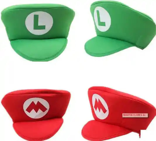 Gorro Mario Bross/luigi Goma Espuma